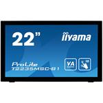 iiyama T2235MSC-B1, 22" VA dotykový, 1920x1080, 6ms, audio, černý