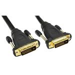 PremiumCord DVI-D propojovací kabel, dual-link, 3m, černý