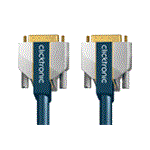 ClickTronic DVI-D kabel, DVI-D(M) - DVI-D(M), dual link, 2m