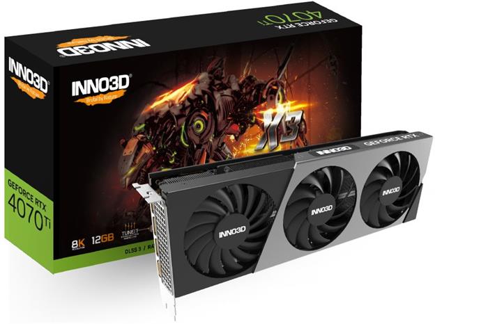 Inno3D GeForce RTX 4070 Ti X3