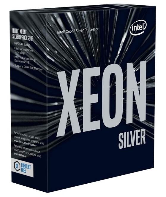 Intel Xeon Silver 4214R @ 2.4GHz, 12C/24T, 16.5MB, LGA3647, tray