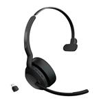 Jabra Evolve2 55/Mono/ANC/USB-C/BT-USB/Bezdrát/MS/Černá