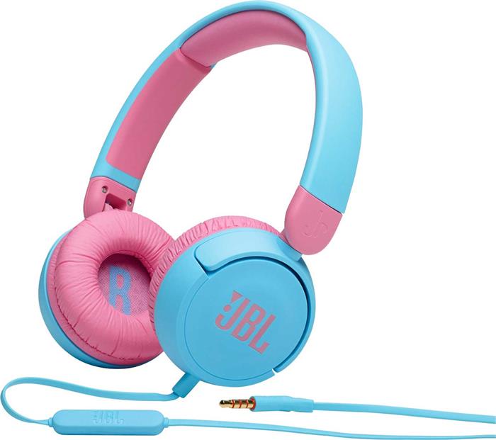 JBL JR310 Blue/Pink, sluchátka pro děti