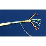 Kabel FTP kulatý, kat. 5e, Eca, 100m, drát