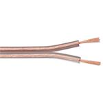 Kabel k reproduktorům, 2x4mm2, CCA, trasparentní, 100m
