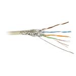 Kabel S/FTP kulatý, kat. 5e, 100m, lanko, dvojité stínění