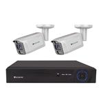 Kamerový set Securia Pro NVR2CHV5S-W IP, 5Mpx, 2 kamery, PoE NVR, bílá