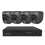 Kamerový set Securia Pro NVR4CHV4S-B DOME IP, 4Mpx, 4 kamery, PoE NVR, černá