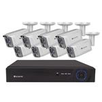 Kamerový set Securia Pro NVR8CHV5S-W IP, 5Mpx, 8 kamery, PoE NVR, bílá