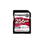 Kingston Canvas React Plus 256GB SDXC karta, UHS-II, 300R/260W U3 V90
