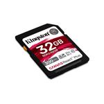 Kingston Canvas React Plus 32GB SDHC karta, UHS-II, 300R/260W U3 V90