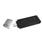 Kingston DataTraveler 70 - 64GB flash disk, USB-C (USB 3.0)