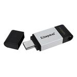 Kingston DataTraveler 80 - 128GB, flash disk, USB-C