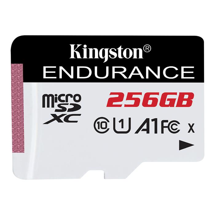 Kingston Endurance 256GB microSDXC karta, UHS-I U1, 95R/45W