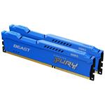 Kingston FURY Beast Blue 2x4GB DDR3 1600MHz CL10 DIMM