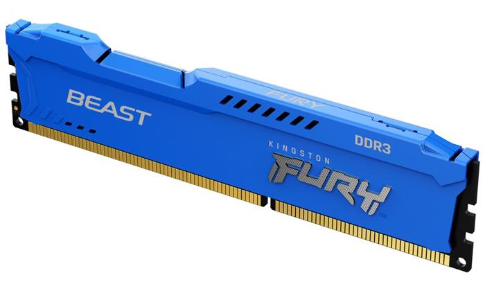 Kingston FURY Beast Blue 4GB DDR3 1600MHz CL10 DIMM