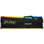 Kingston FURY Beast RGB 16GB DDR5 6000MHz CL40 DIMM