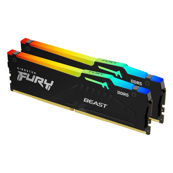 Kingston FURY Beast RGB 2x16GB DDR5 5600MHz CL40 DIMM