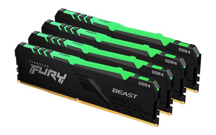 Kingston FURY Beast RGB 4x16GB DDR4 3200MHz CL16 DIMM