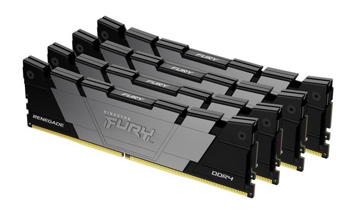 Kingston FURY Renegade 4x8GB DDR4 3600MHz CL16 DIMM, Black