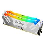 Kingston FURY Renegade RGB 2x16GB DDR5 6400MHz CL32 DIMM, XMP, White