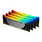 Kingston FURY Renegade RGB 4x32GB DDR4 3600MHz CL18 DIMM, Black