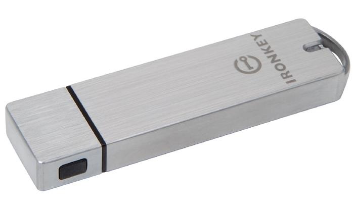Kingston IronKey Basic S1000 64GB / USB3.0 / šifrovaná / FIPS level 3 / stříbrný