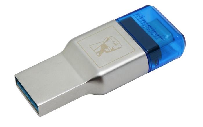 Kingston MobileLite DUO 3C, čtečka microSDXC karet, USB 3.1 (USB-A + USB-C)