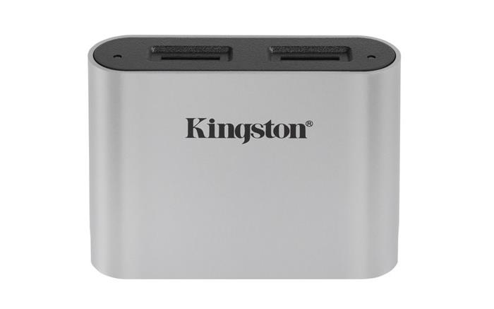 Kingston Workflow Dual-Slot microSDXC UHS-II Card reader USB 3.0