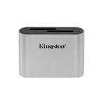 Kingston Workflow Dual-Slot SDXC UHS-II Card reader USB 3.0