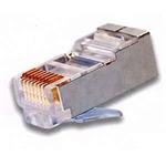 Konektor RJ45 stíněný STP CAT5, drát, 1ks