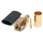 konektor SMA Male (pin, závit zevnitř) na RG58