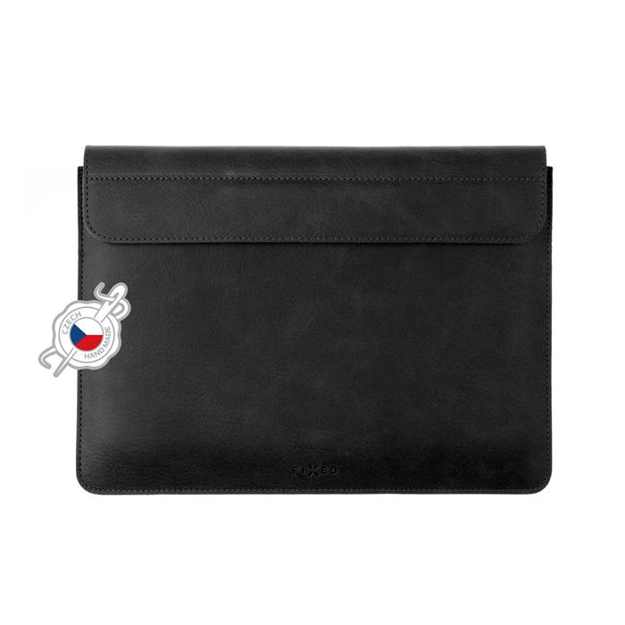 Kožené pouzdro FIXED Oxford pro Apple iPad Pro 12,9" (2018/2020/2021) s klávesnicí Folio, černé