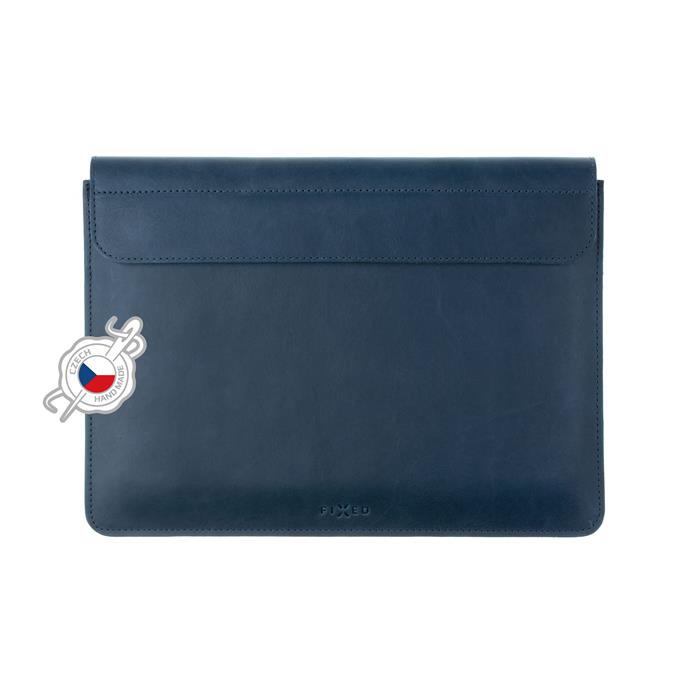 Kožené pouzdro FIXED Oxford pro Apple iPad Pro 12,9" (2018/2020/2021) s klávesnicí Folio, modré