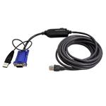 KVM modul k přepínači počítačů přes TP (VGA / USB), kabel TP 4,5m (KA7970)