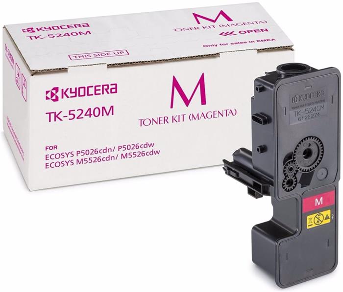 Kyocera toner TK-5240M/M5526cdn;cdw, P5026cdn;cdw/ 3 000 stran/ Magenta