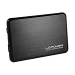 LC POWER LC-25BUB3, box pro 2.5" SATA disk, USB 3.0, černý