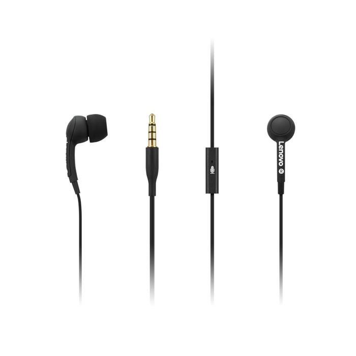 Lenovo sluchátka CONS 100 In Ear, black