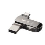 Lexar JumpDrive D400 256GB flash disk, USB + USB-C
