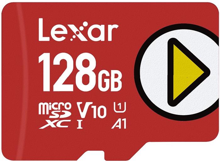 Lexar PLAY 128GB microSDXC karta, UHS-I U3 V30 A2, 205R/140W