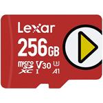Lexar PLAY 256GB microSDXC karta, UHS-I U3 V30 A2, 205R/140W