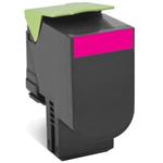 Lexmark originální toner 80C2SME, magenta, 2000str., Lexmark CX310dn, CX310n, CX410de, CX410