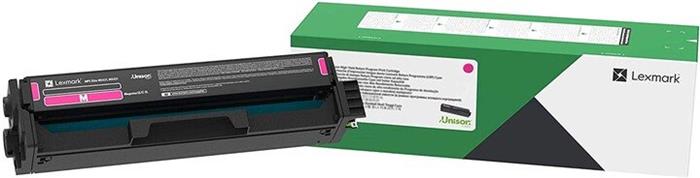 Lexmark originální toner C3220M0, magenta, 1500str., return