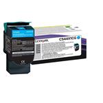 Lexmark originální toner C544X1CG, cyan, 4000str., extra high capacity, return, Lexmark X544x