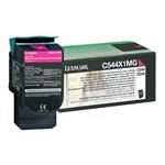 Lexmark originální toner C544X1MG, magenta, 4000str., extra high capacity, return, Lexmark X544x