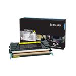 LEXMARK X746A3YG Toner Lexmark yellow corporate 7 000 pgs X746de / X748de / X748de