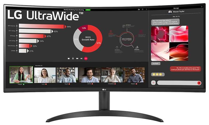 LG UltraWide 34WR50QC-B