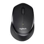 Logitech B330, tichá bezdrátová myš, 1000dpi, černá