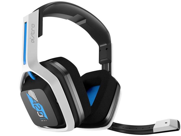 Logitech G Astro A20 bezdrátový headset pro PlayStation, bílo-modrý
