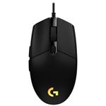 Logitech G102 Lightsync, herní optická myš, 8000dpi, 6 tlačítek, USB, černá